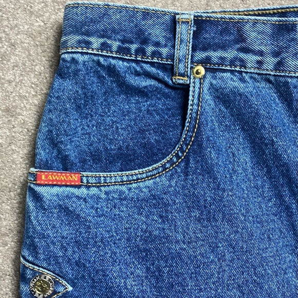 NWT Vintage Lawman Wester Rodeo Jeans 15 (vintage sizing) 36 Inseam - Picture 7 of 9